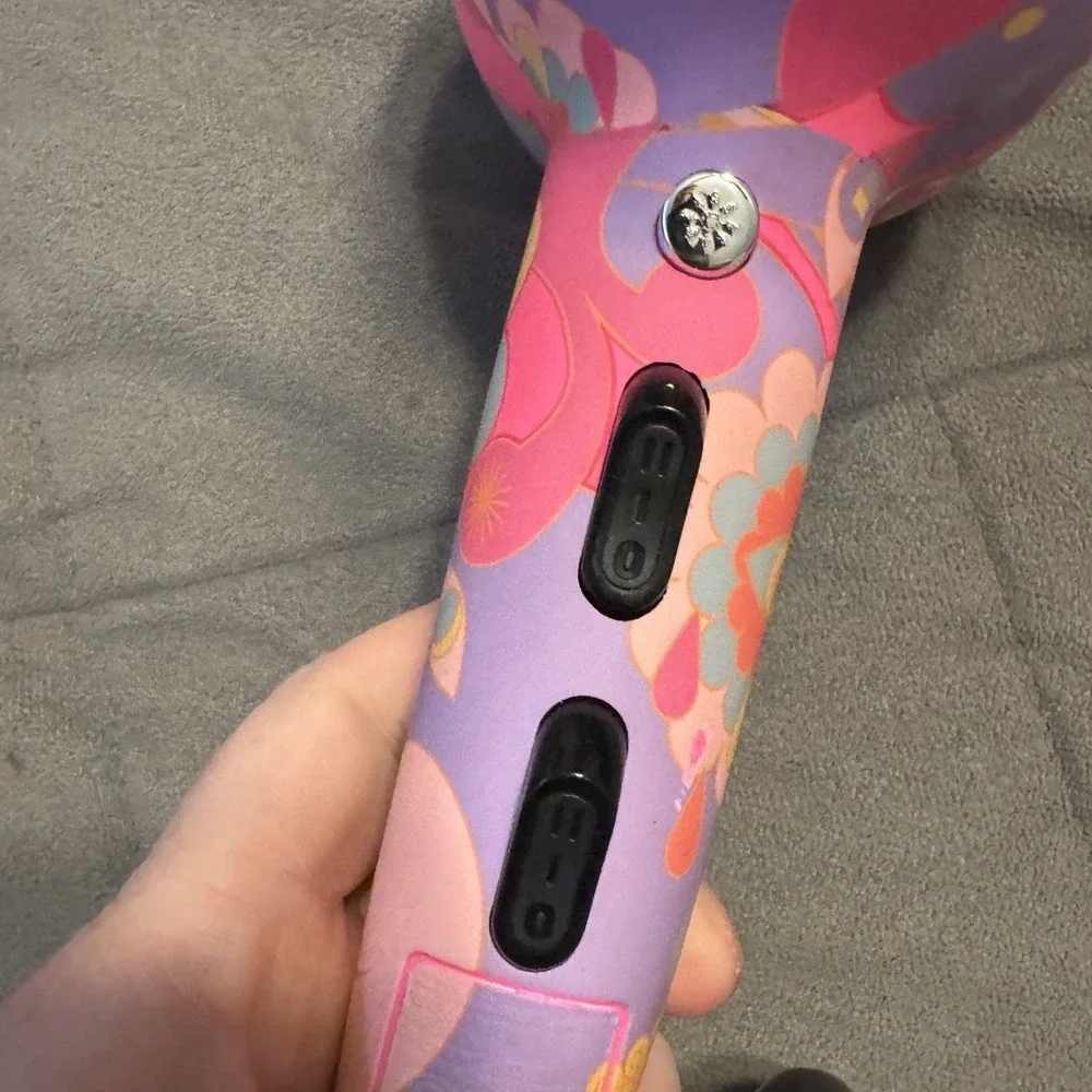 Amika Power Cloud Force 1875W Hair Dryer HMS0007 Pink Floral Design